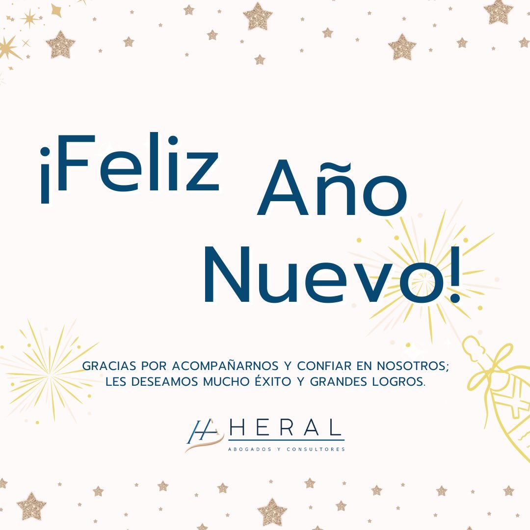 ✨ HERAL Abogados y Consultores les desea un próspero Año Nuevo 2026 ✨
Que este nuevo año llegue lleno de salud, éxito y nuevos logros.
#añonuevo2026 #newyear2026 #playadelcarmenméxico #méxico #tulum #rivieramaya #lawyer #abogado #attorneyatlaw