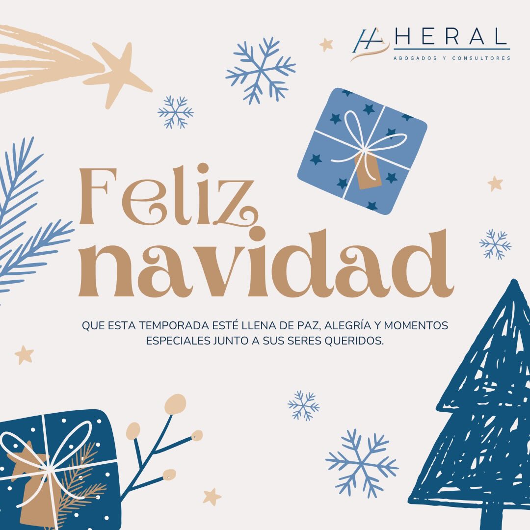 HERAL Abogados y Consultores les desea una muy Feliz Navidad 🎄✨
Que estas fiestas estén llenas de paz, alegría y momentos especiales junto a sus seres queridos.
#heralabogadosyconsultores #rivieramaya #playadelcarmenméxico #méxico #law #abogado #navidad #méxico #tulum